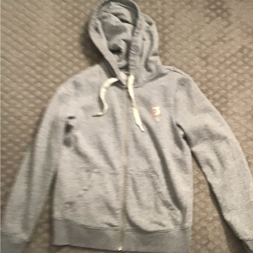 Perfect condition, Peloton branded hoodie and gold foiled star on the back